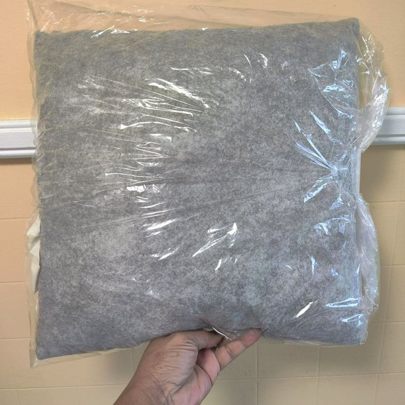 Happy Halloween Boo Pumpkin Pillow Gray and Orange Decorative Pillow - Picture 2 of 4